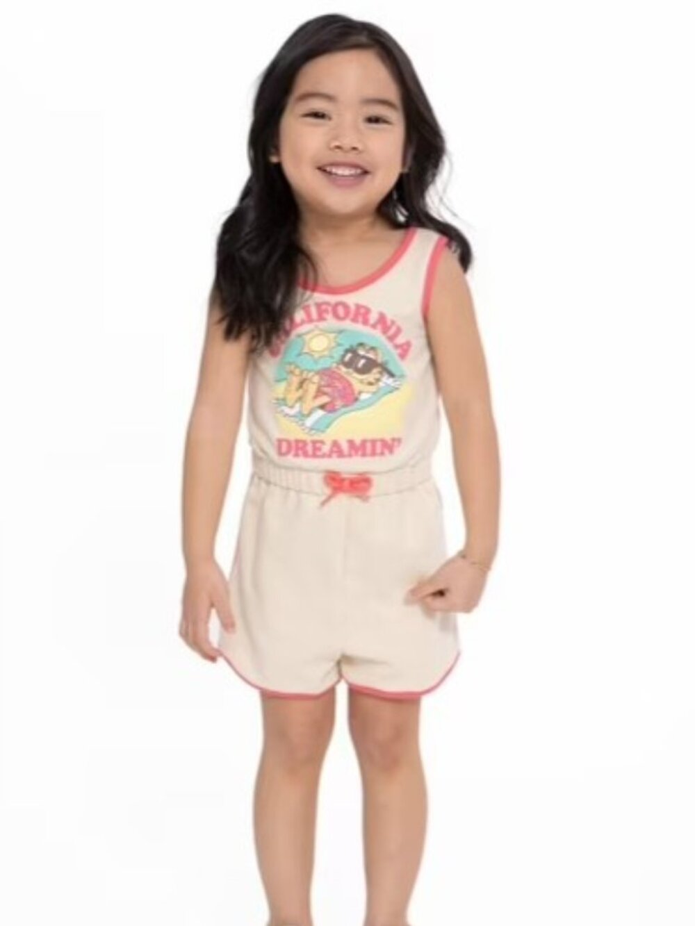 Garfield Girl's size 4T California Dreamin' Girls 80's 90's